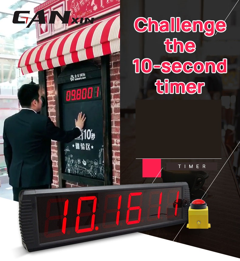 Party Games Popular - Familienparty Beliebte Luck Challenge 10-Sekunden-Spieltimer LED
