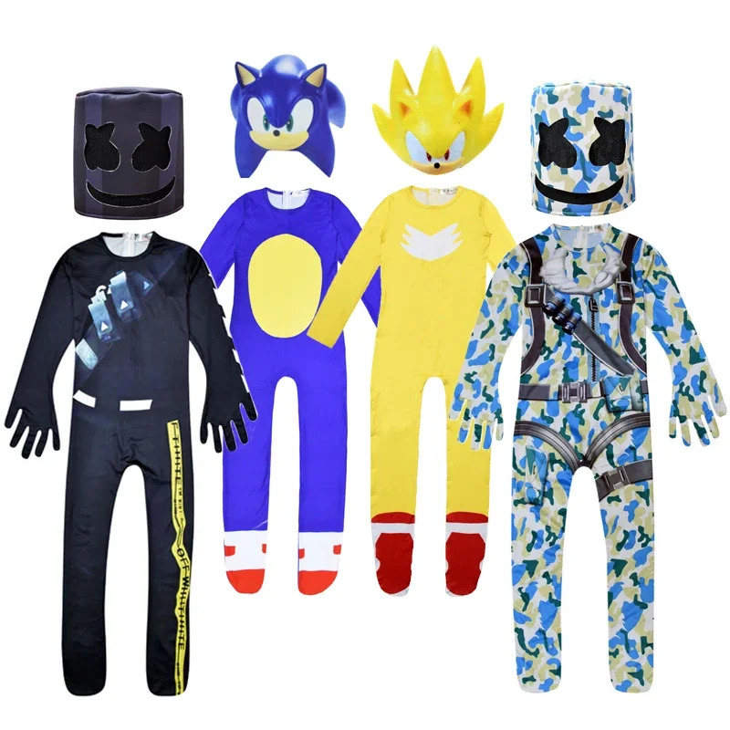 Party Games Popular - 2026 Halloween Jungen Marshmello DJ Maske