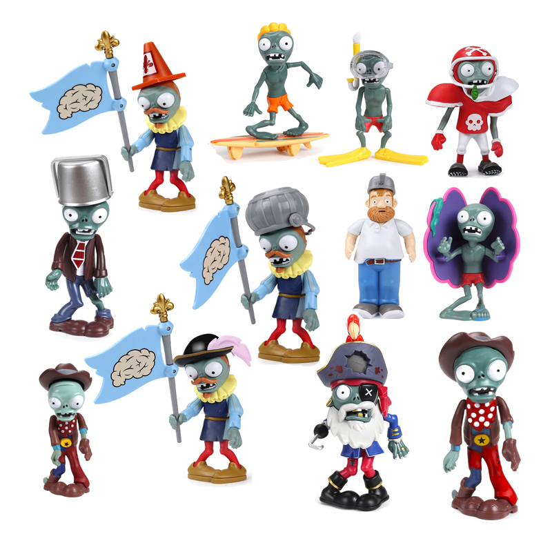 Zombie Party Games - Plants VS Zombies Spielzeugfiguren Gargantuar Piraten-Eimer