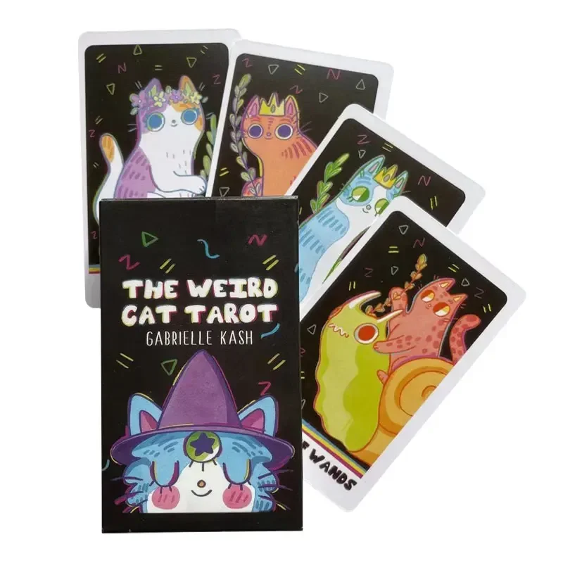 Party Games Easy - Das Weird Cat Tarot-Kartenspiel auf Englisch,