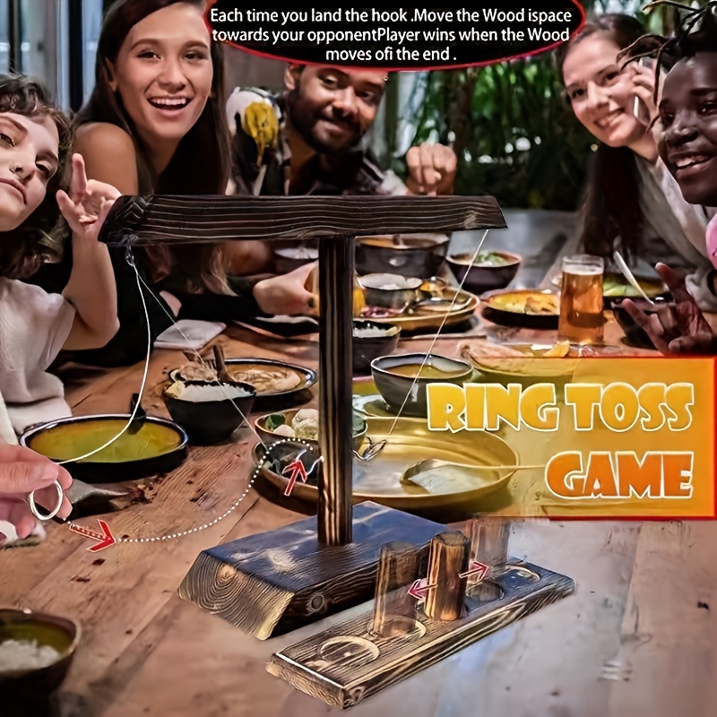 Party Games Easy - Ultimatives Holz-Schleuderspiel-Set – Die perfekte Wahl