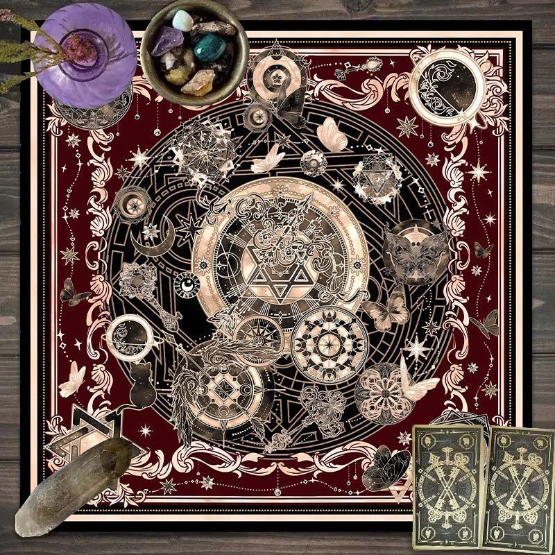 Sternzeichen-Muster Tarot-Tuch – Zodiac Party Games Bewertung und Preis