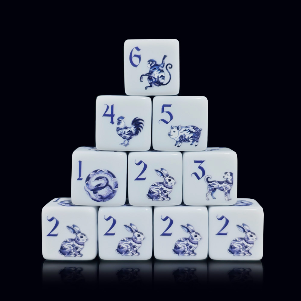 12 Stück 16MM D6 bedruckte Acr – Zodiac Party Games Bewertung und Preis
