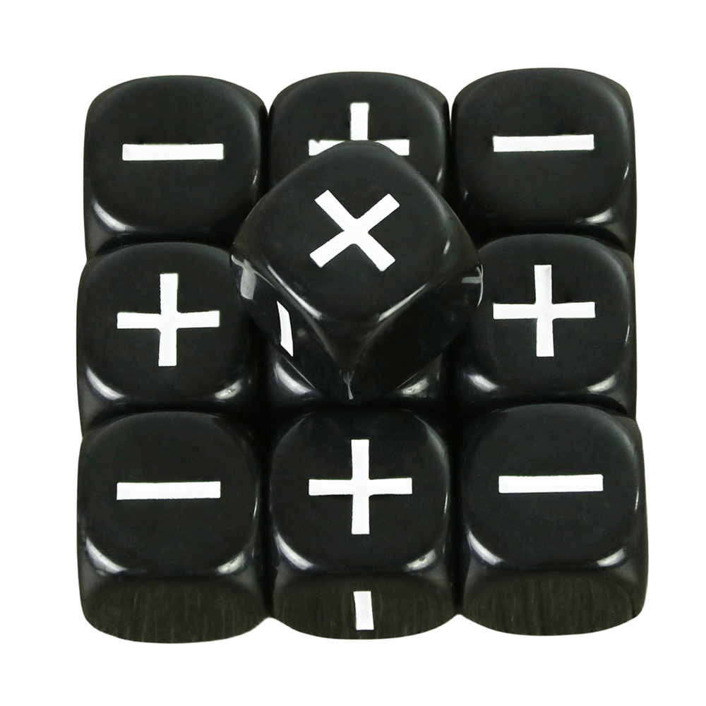 10 Stück 16 mm Fudge-Würfel, k – Party Games Quotes Bewertung und Preis