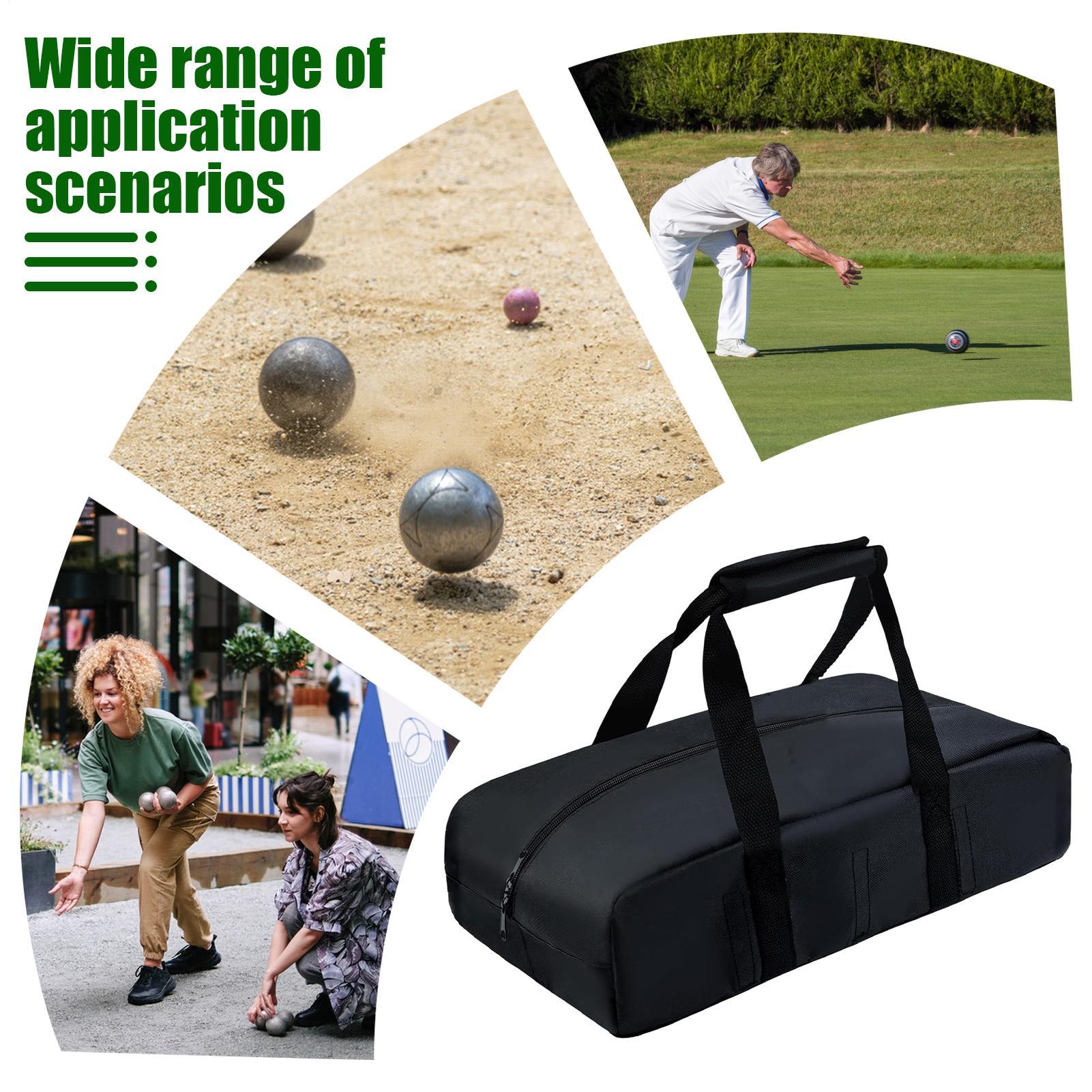 Balltaschen, Doppelreißverschl – Bocce Ball Lawn Bewertung und Preis