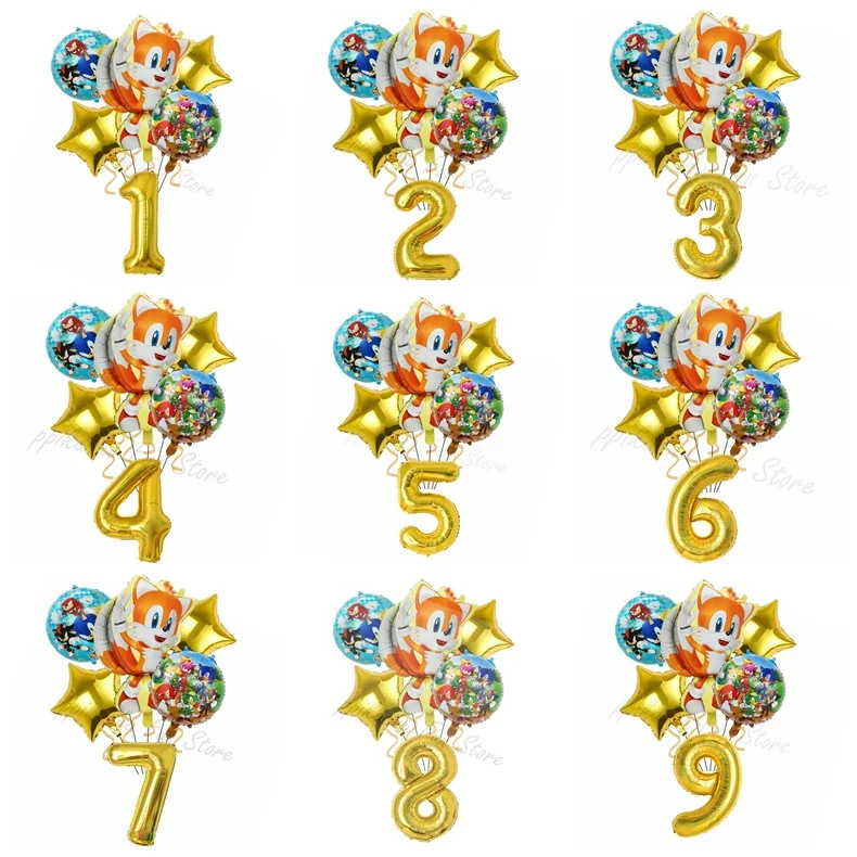 6-teiliges Anime Shadow Cartoo – Party Games Good Bewertung und Preis