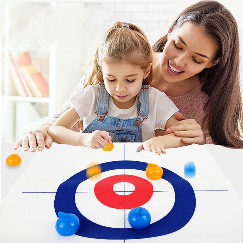 1 Set Faltbares Mini-Curling-T – Party Games For 5 Year Olds Indoors Bewertung und Preis