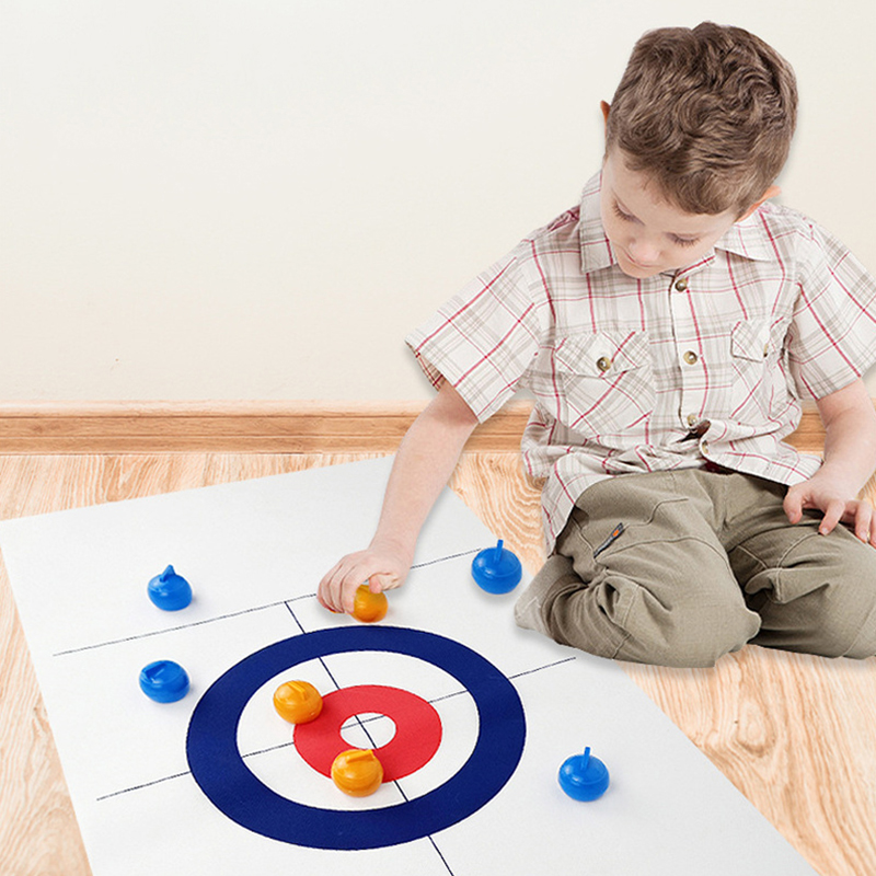 1 Set Faltbares Mini-Curling-T – Party Games For 5 Year Olds Indoors Bewertung und Preis
