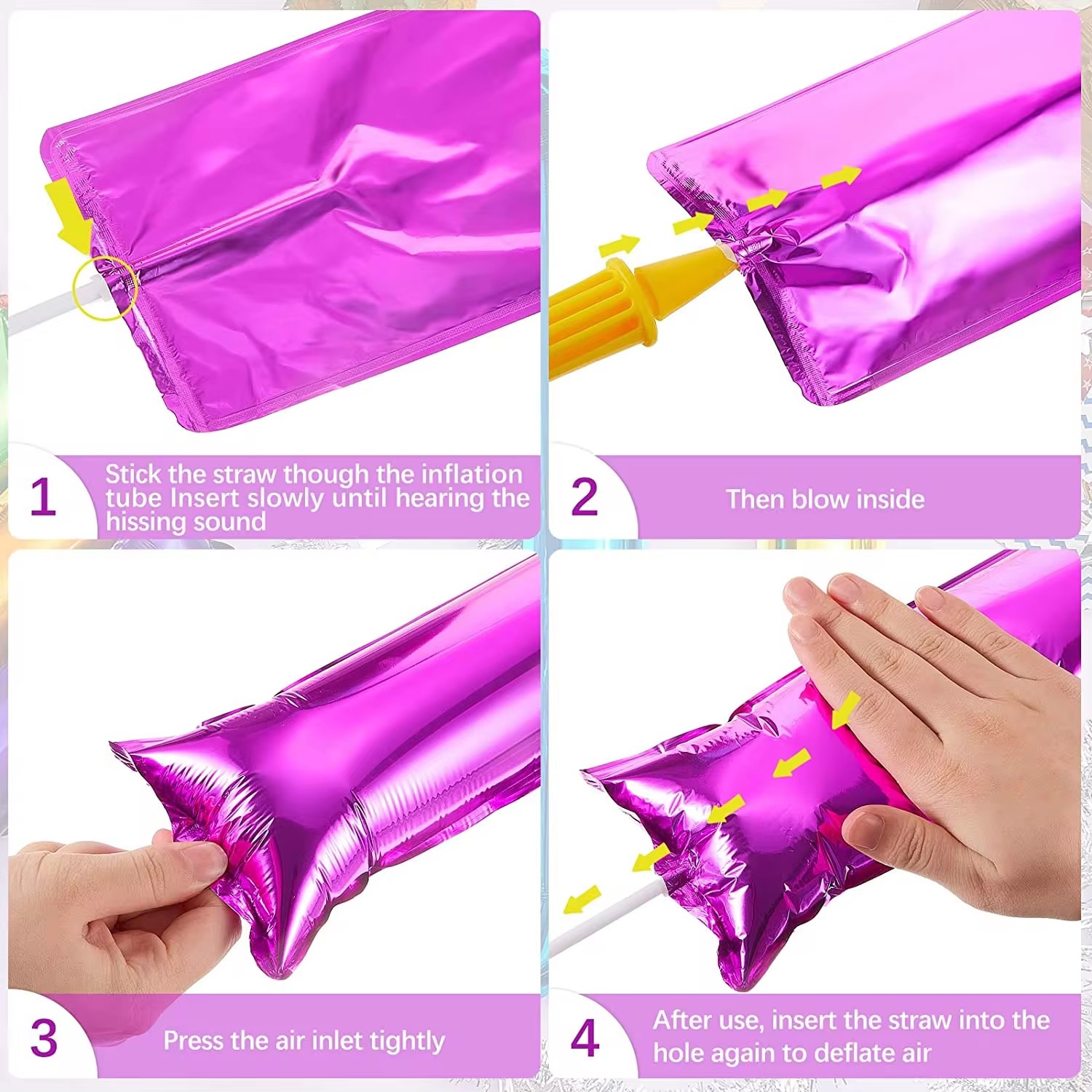 10/30pc Aluminium Film Aufblas – Party Games Gender Reveal Bewertung und Preis