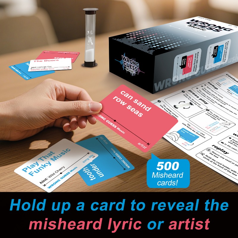 500 Lustige Musiktext-Karten P – Party Games Quotes Bewertung und Preis